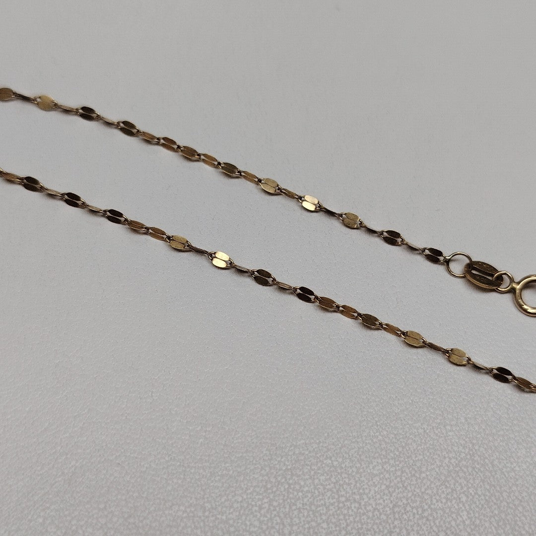 CADENA, DIJE ORO 10 K 1.8 GRMS (SEMINUEVO)