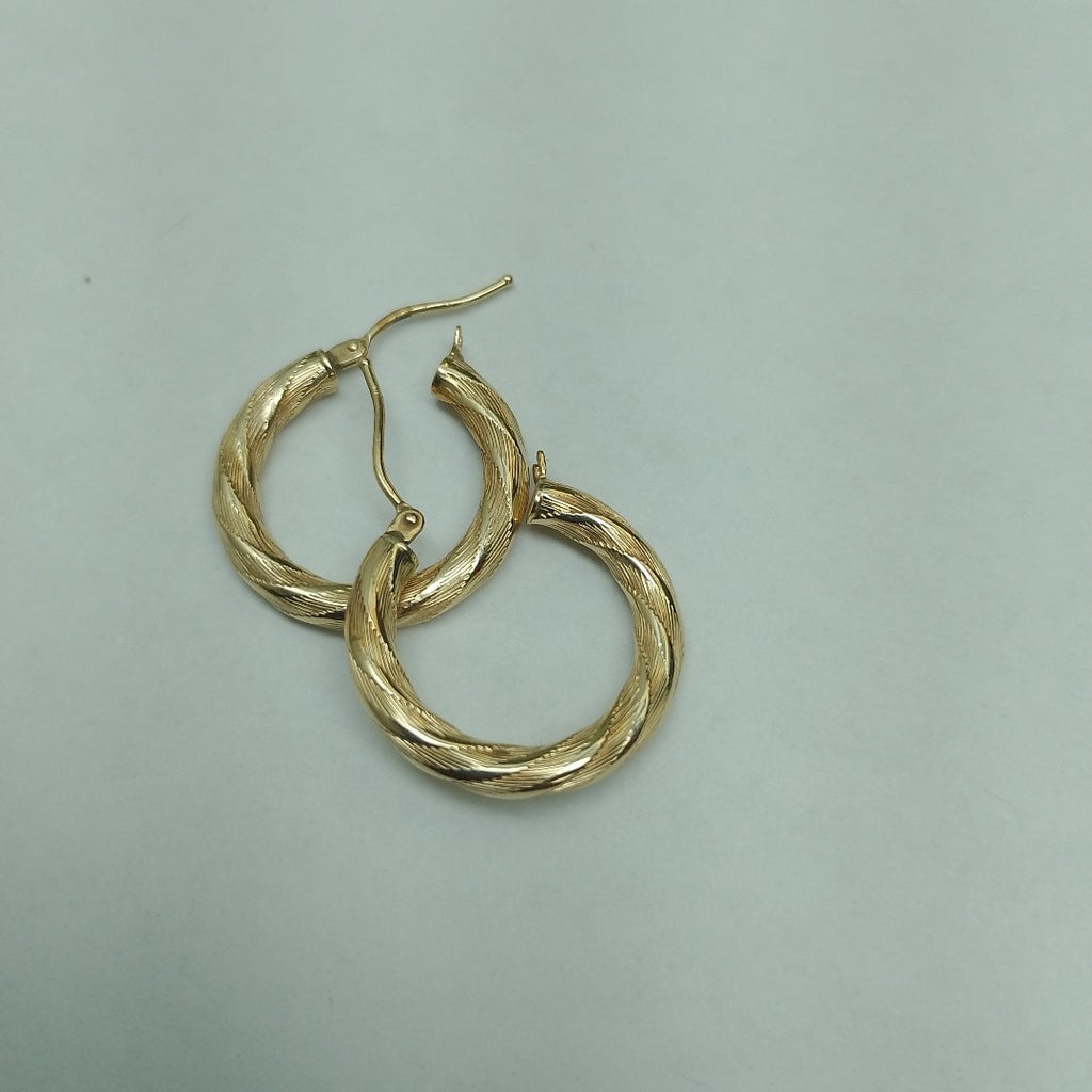 ARRACADAS PAR ORO 14 K 1.3 GRMS (SEMINUEVO)