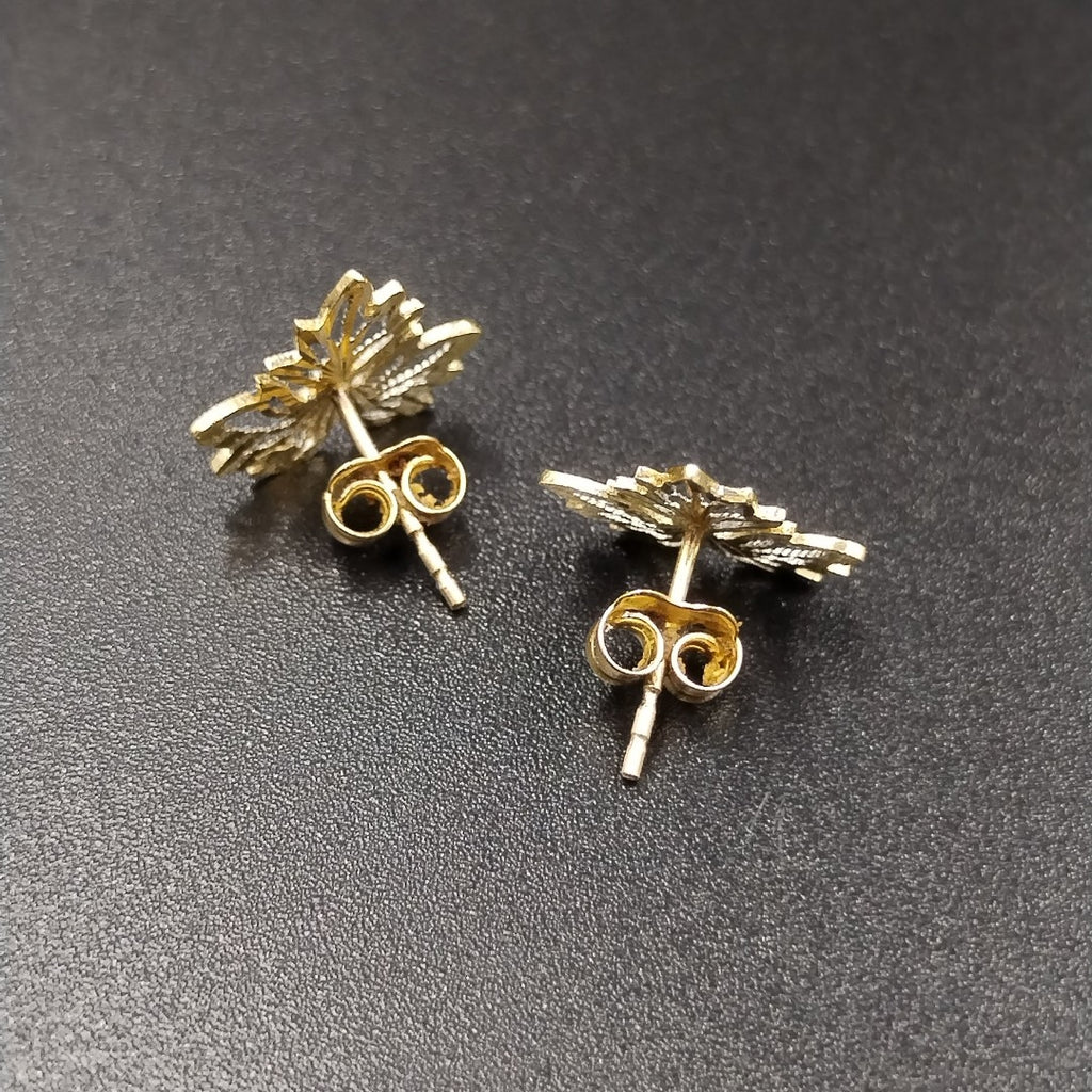 BROQUELES PAR ORO COMBINADO 14 K 1,30 GRMS (SEMINUEVO)