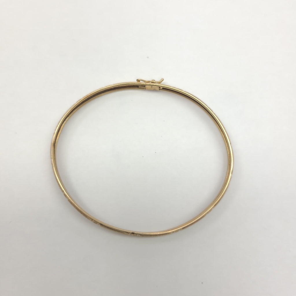 PULSERA RIGIDA ORO 10 K 3.7 GRMS (SEMINUEVO)