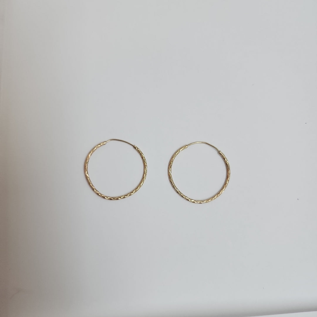 ARRACADAS PAR ORO 10 K 0.8 GRMS (SEMINUEVO)