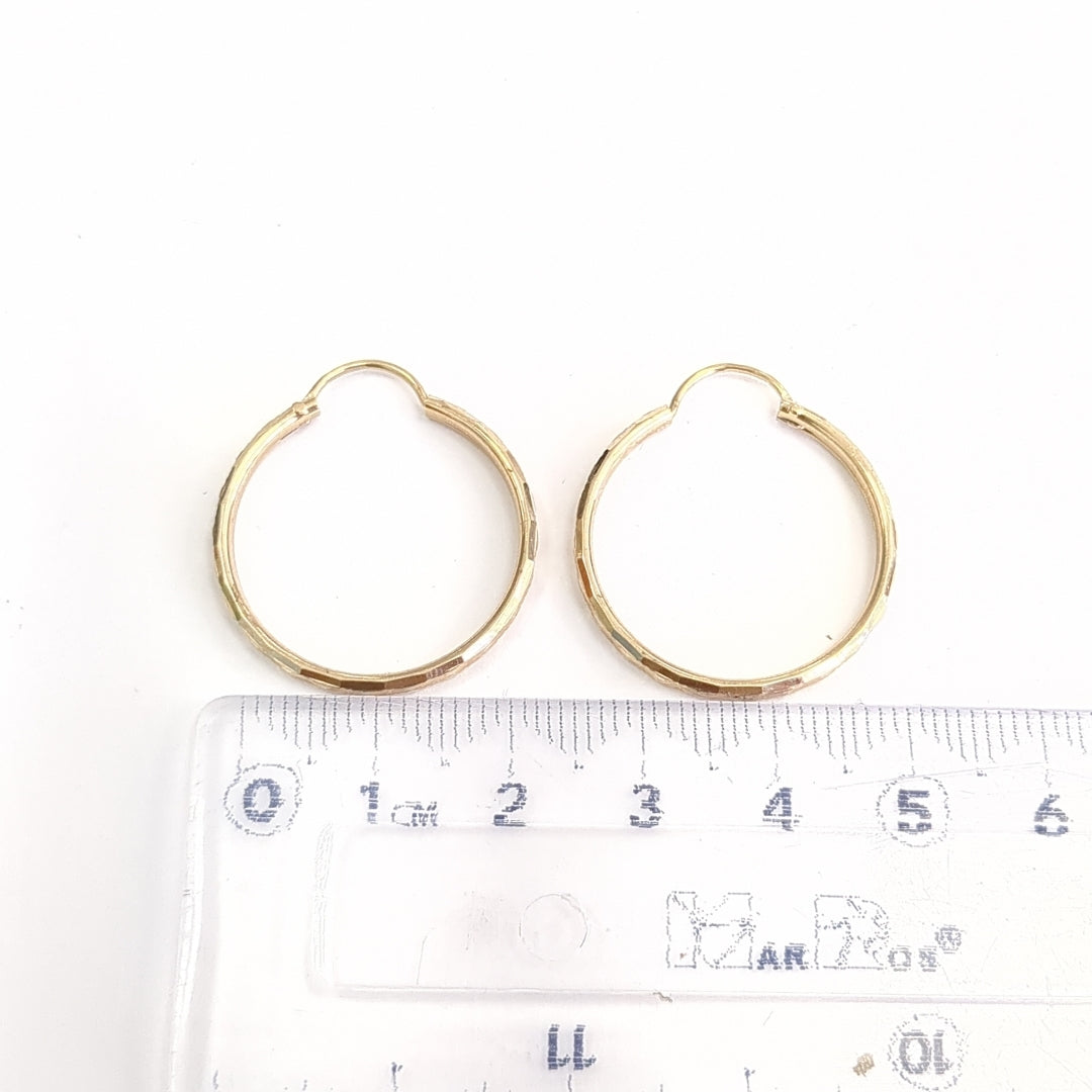 ARRACADAS PAR ORO 10 K 2,30 GRMS (SEMINUEVO)