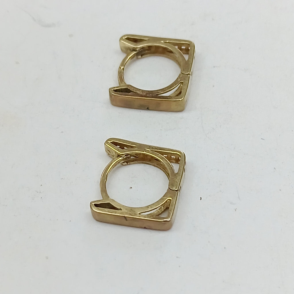 ARETES PAR ORO 10 K 1.3 GRMS (SEMINUEVO)