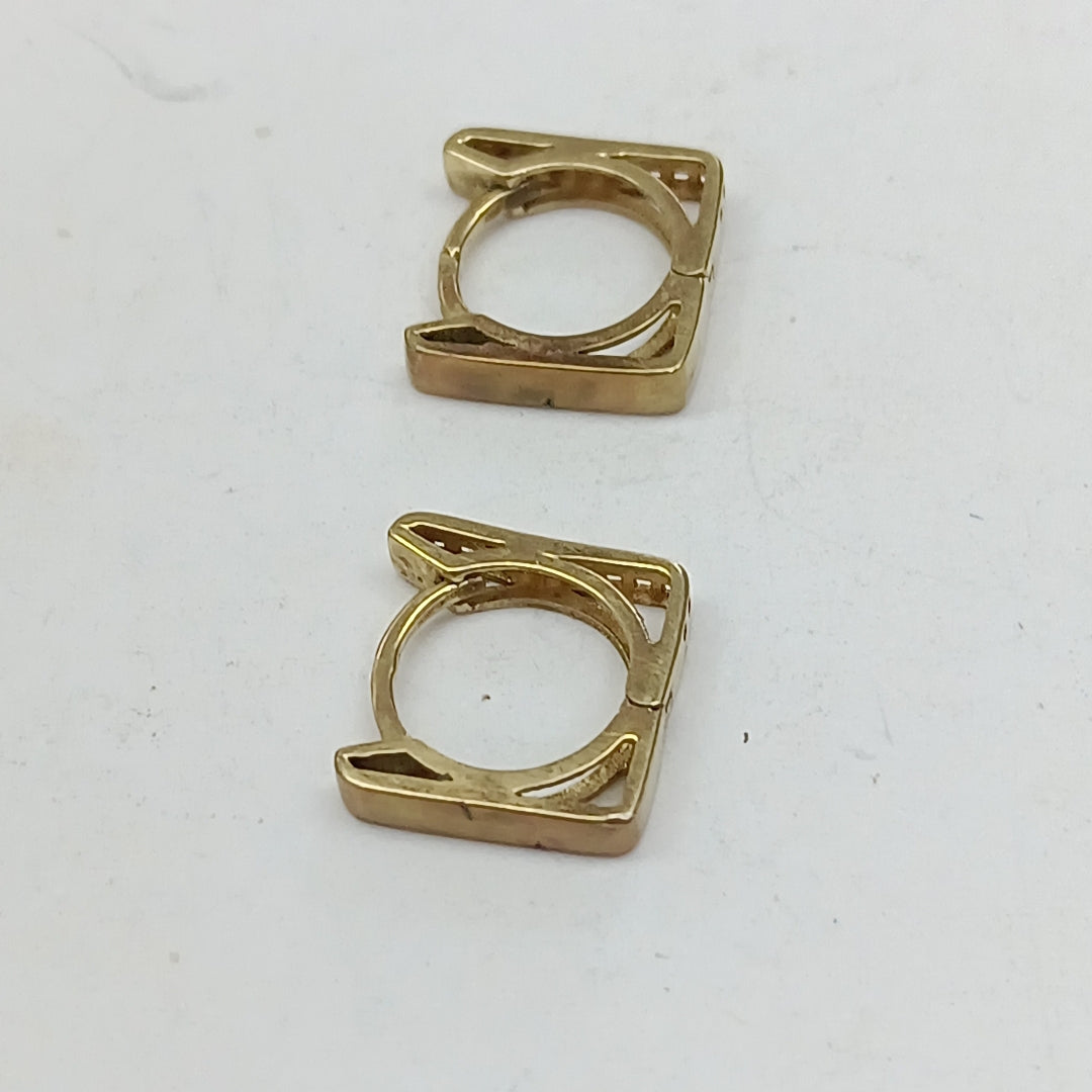 ARETES PAR ORO 10 K 1.3 GRMS (SEMINUEVO)