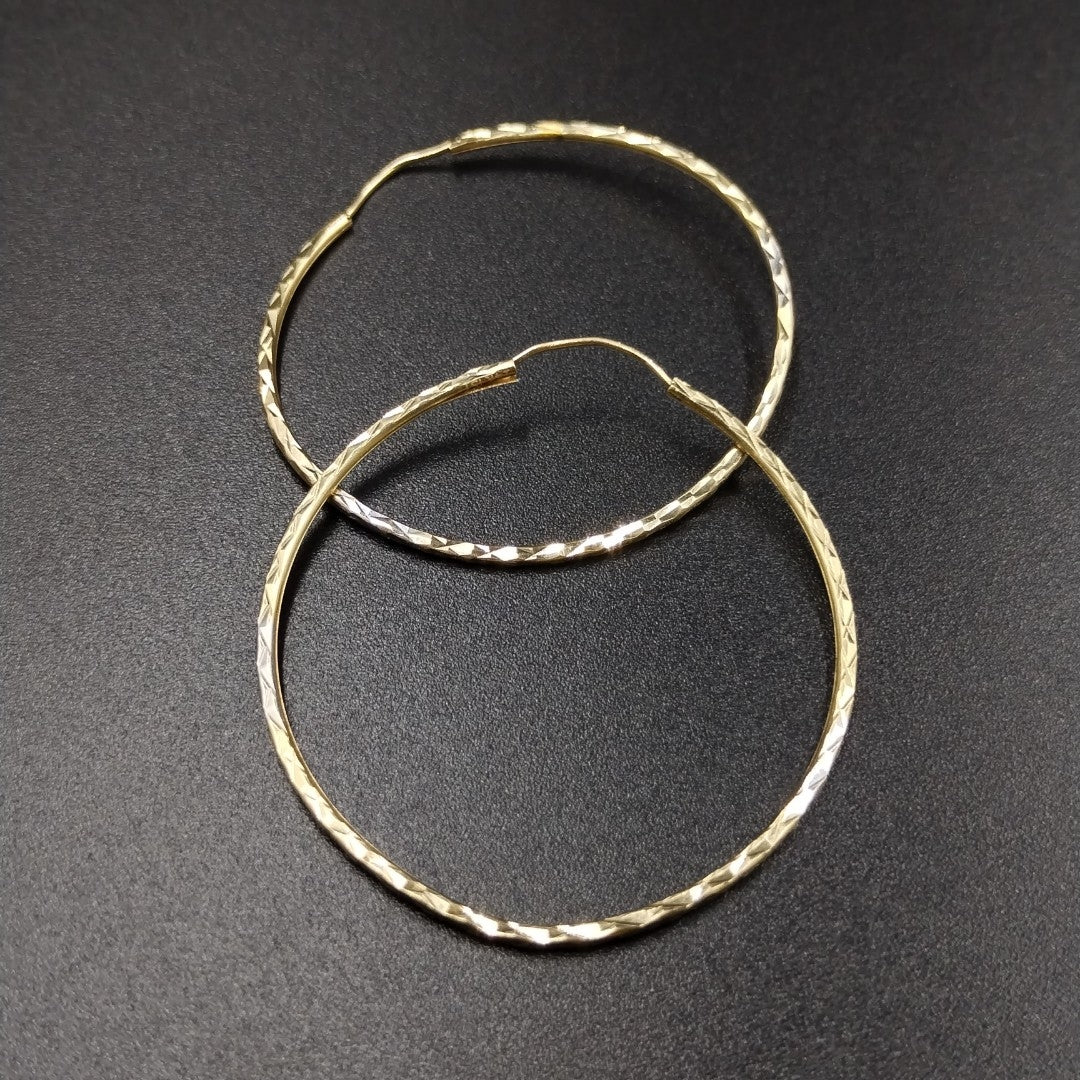 ARRACADAS PAR ORO 14 K 2.8 GRMS (SEMINUEVO)