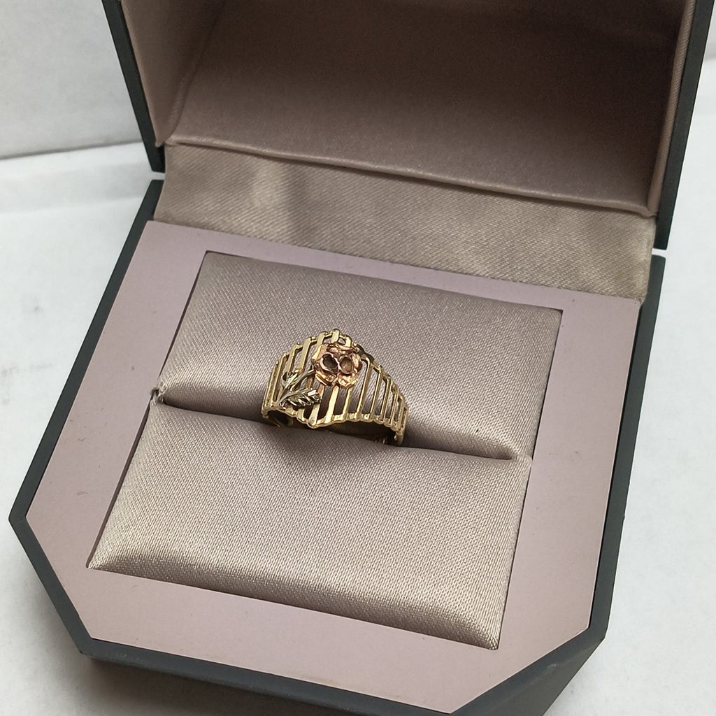 ANILLITO ORO, ORO COMBINADO 14 K 2.4 GRMS (SEMINUEVO)