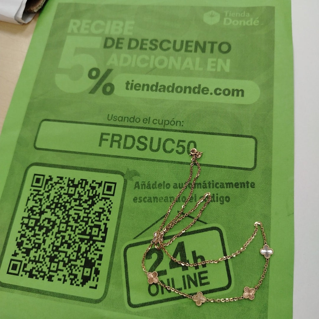 GARGANTILLA ORO 10 K 4,50 GRMS (SEMINUEVO)