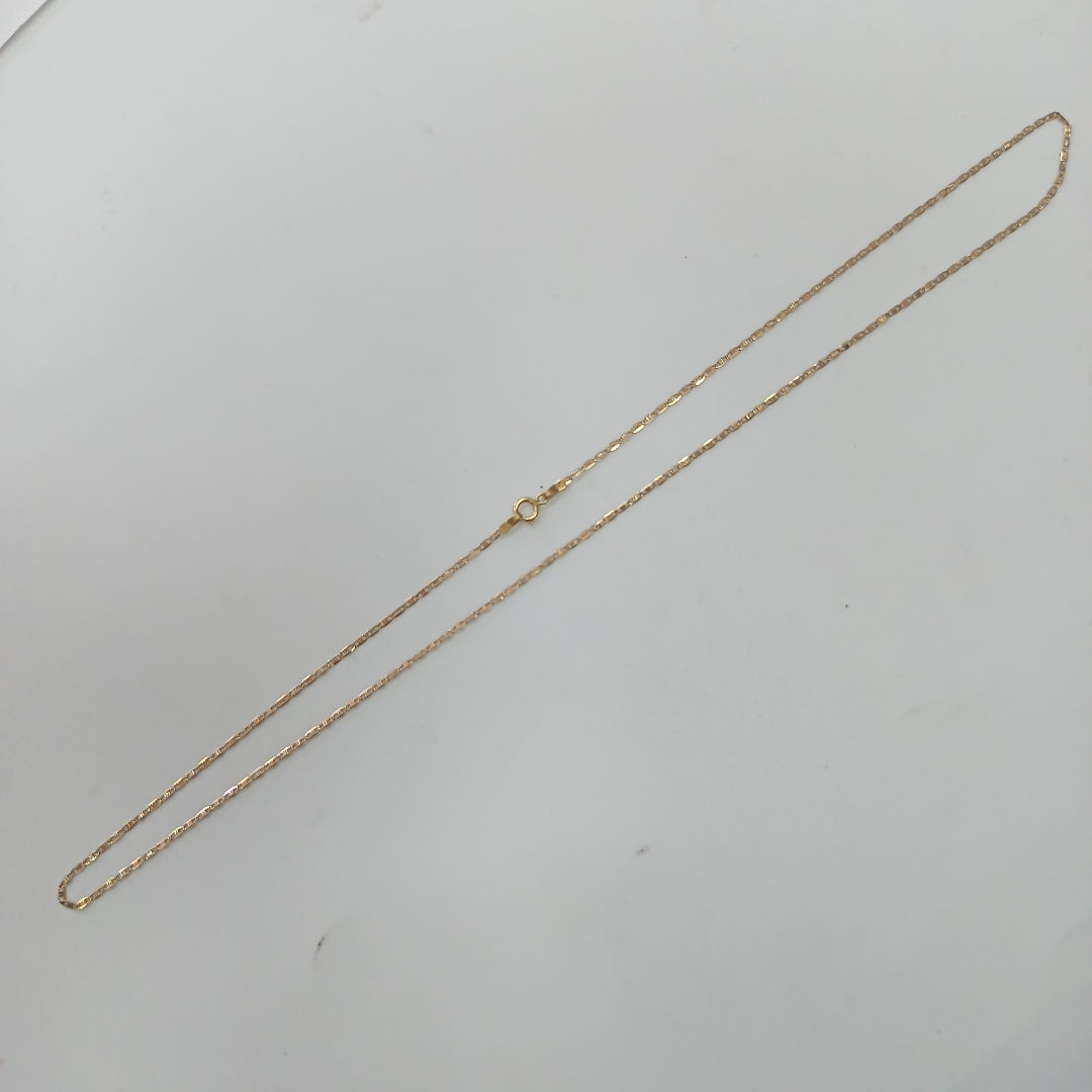 CADENA ORO 14 K 1.1 GRMS (SEMINUEVO)