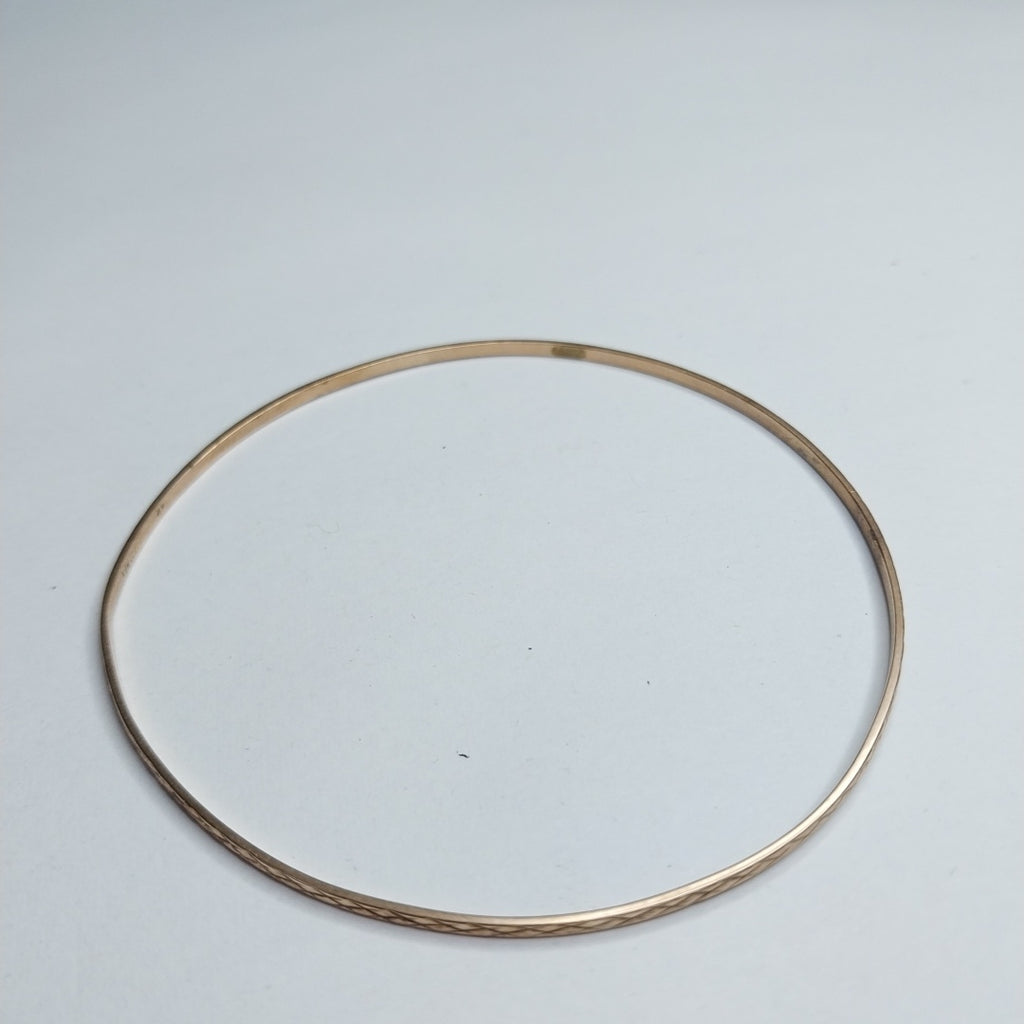 PULSERA RIGIDA ORO 8 K 3.6 GRMS (SEMINUEVO)