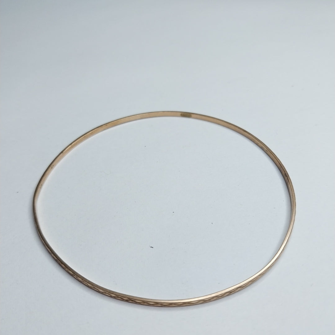 PULSERA RIGIDA ORO 8 K 3.6 GRMS (SEMINUEVO)