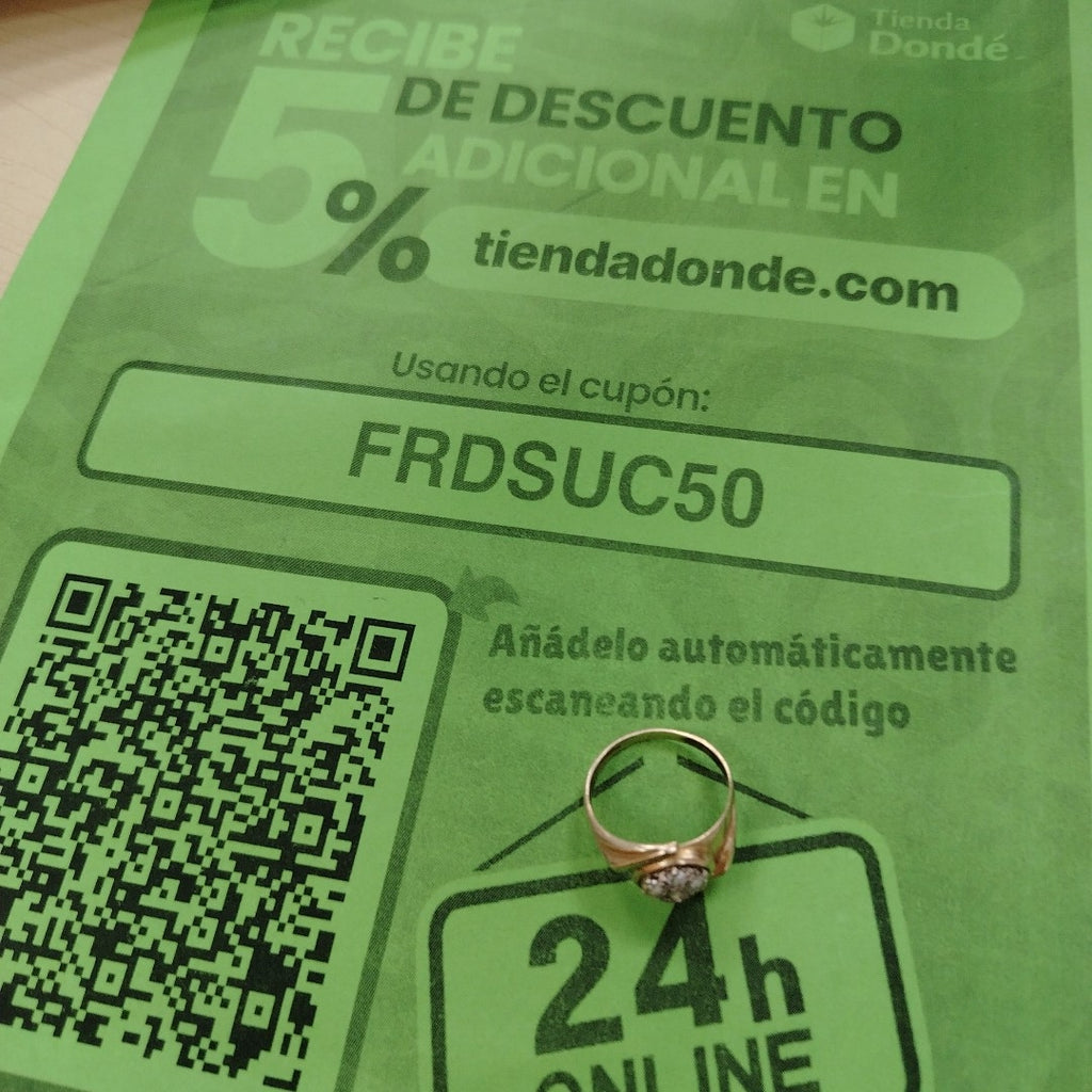 ANILLO ORO 10 K 4.5 GRMS (SEMINUEVO)