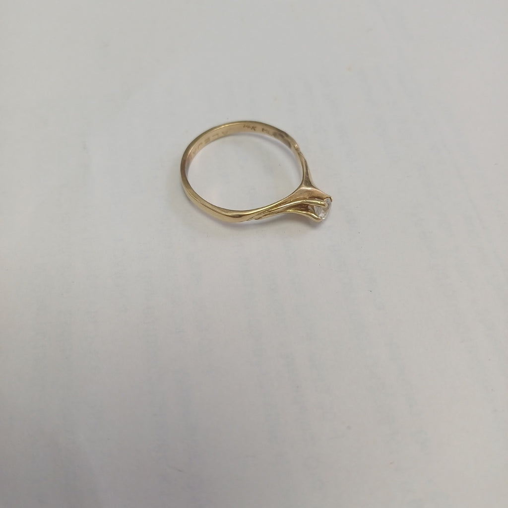 SOLITARIO ORO 14 K 2.8 GRMS (SEMINUEVO)