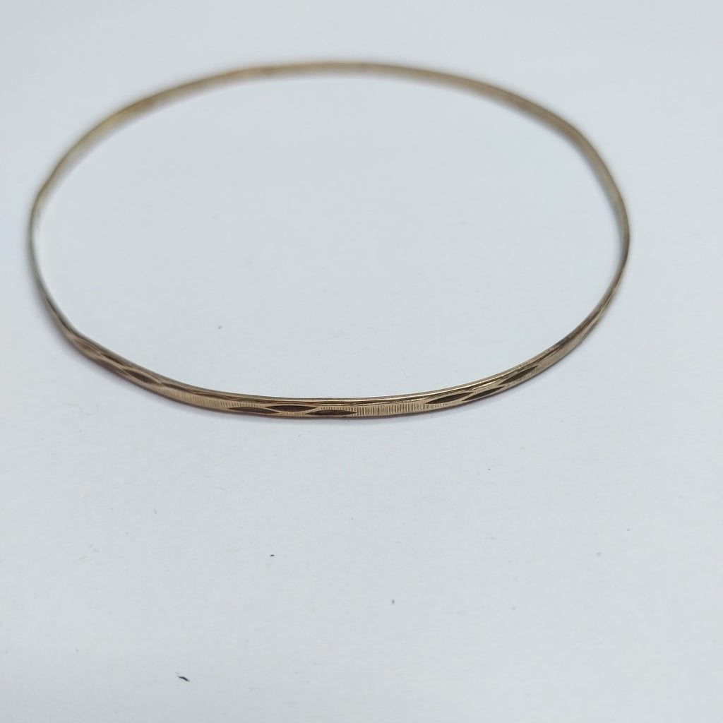 PULSERA RIGIDA ORO 8 K 3.8 GRMS (SEMINUEVO)