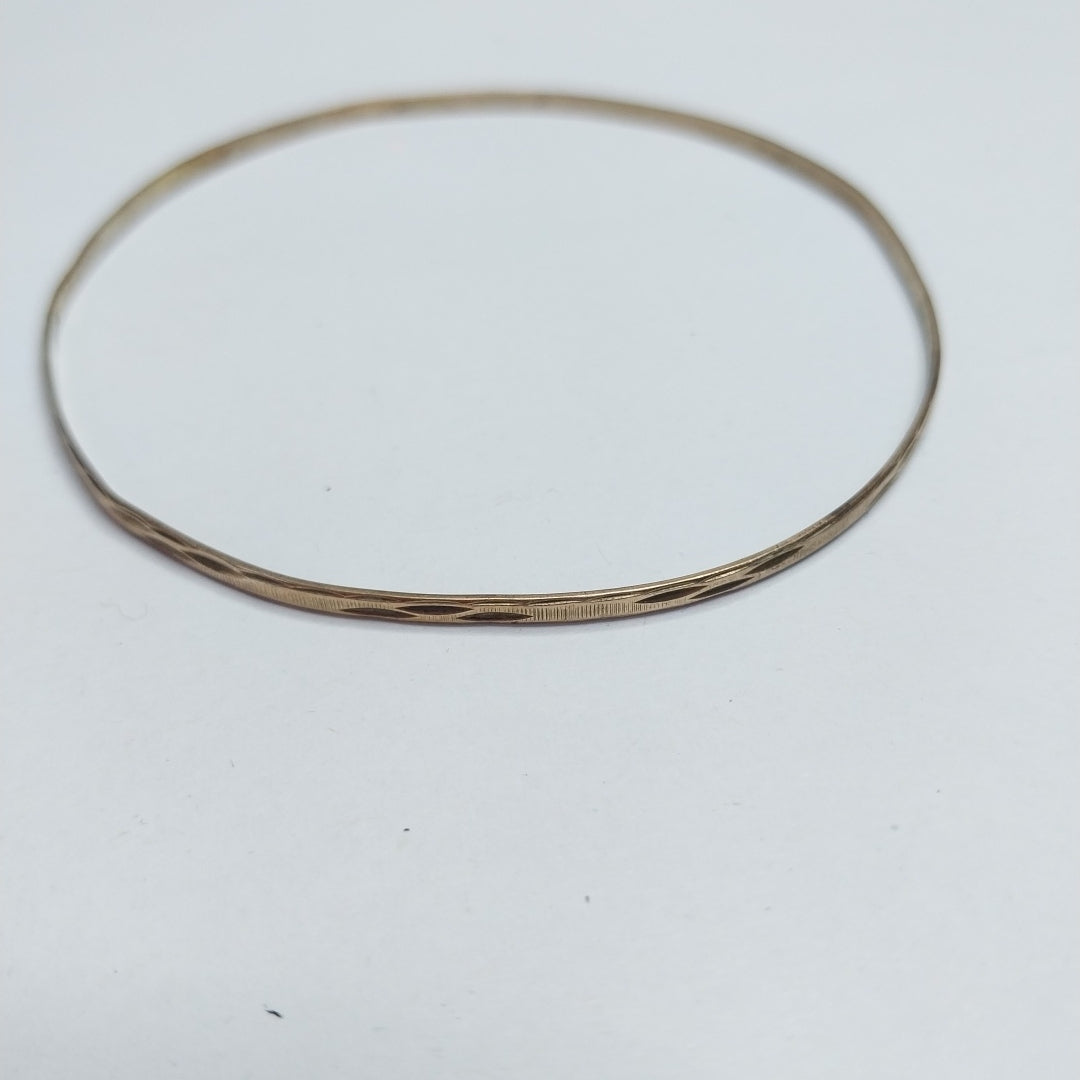 PULSERA RIGIDA ORO 8 K 3.8 GRMS (SEMINUEVO)