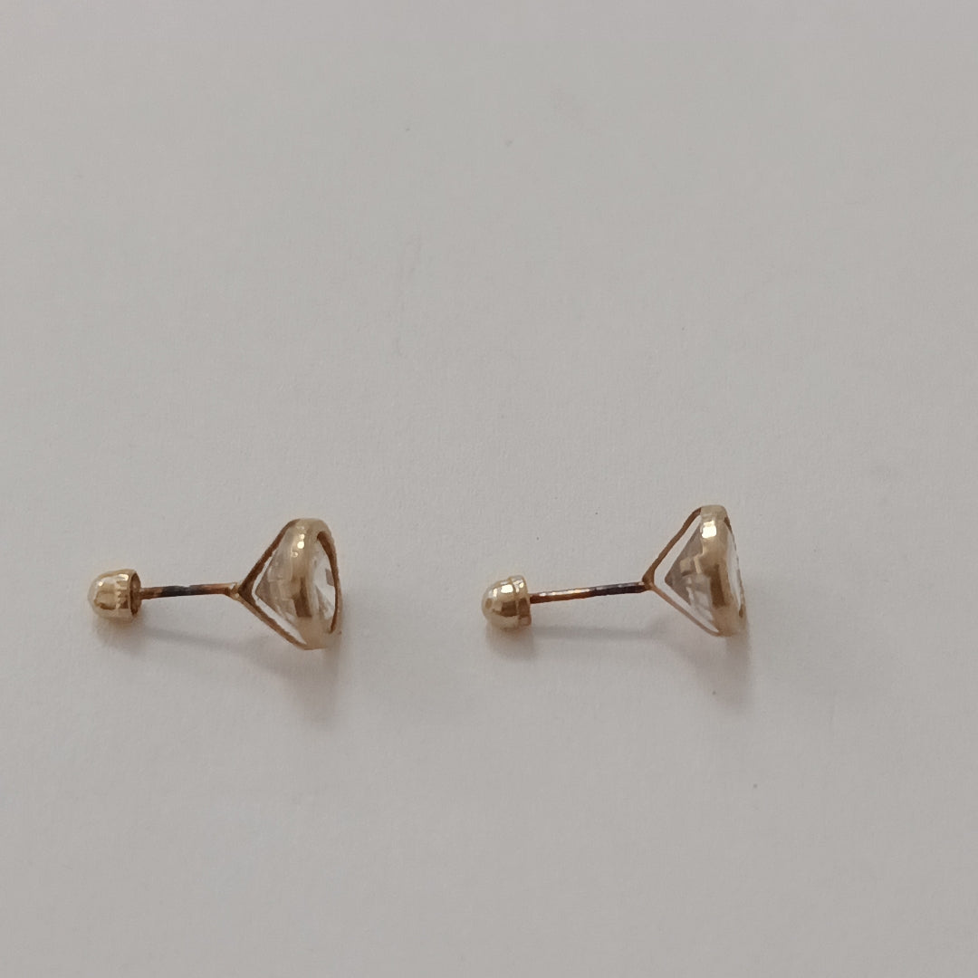 BROQUELES PAR ORO 10 K 0,80 GRMS (SEMINUEVO)