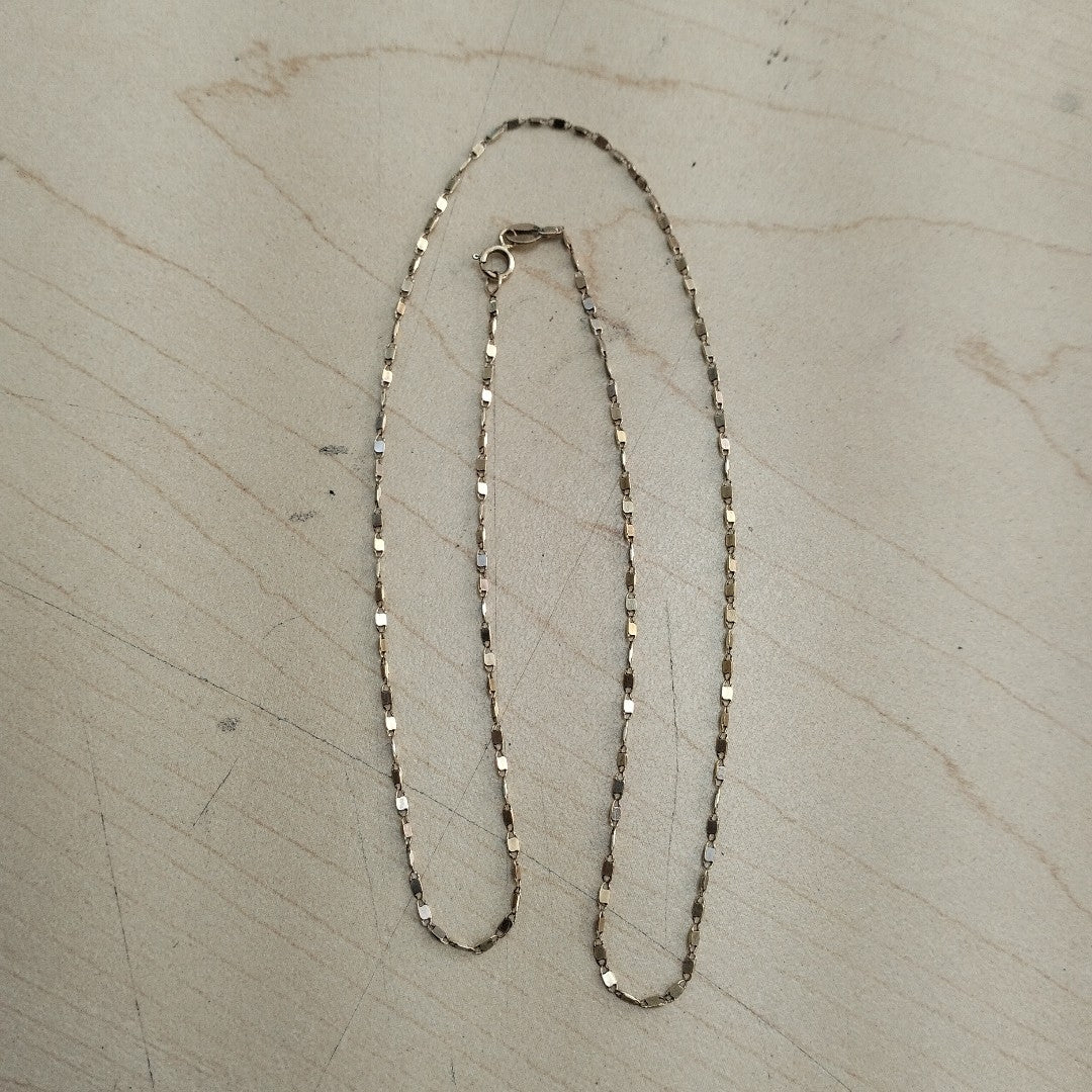 CADENA ORO COMBINADO 10 K 2 GRMS (SEMINUEVO)