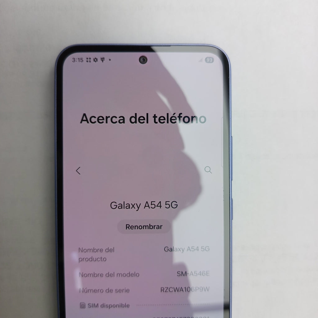 CELULAR SAMSUNG GALAXY A54 5G SM-A546E 128 GB 8 GB RAM (SEMINUEVO)