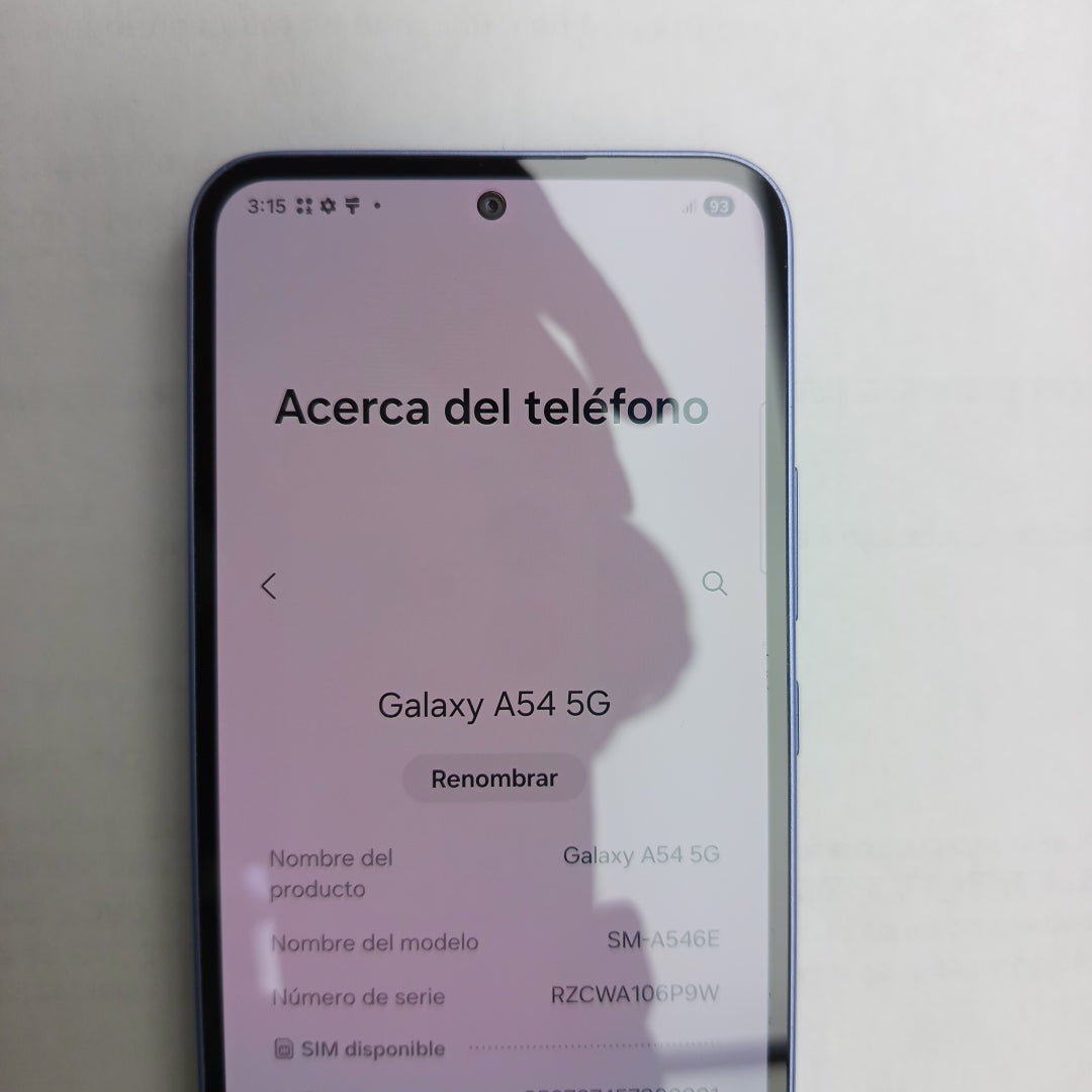CELULAR SAMSUNG GALAXY A54 5G SM-A546E 128 GB 8 GB RAM (SEMINUEVO)