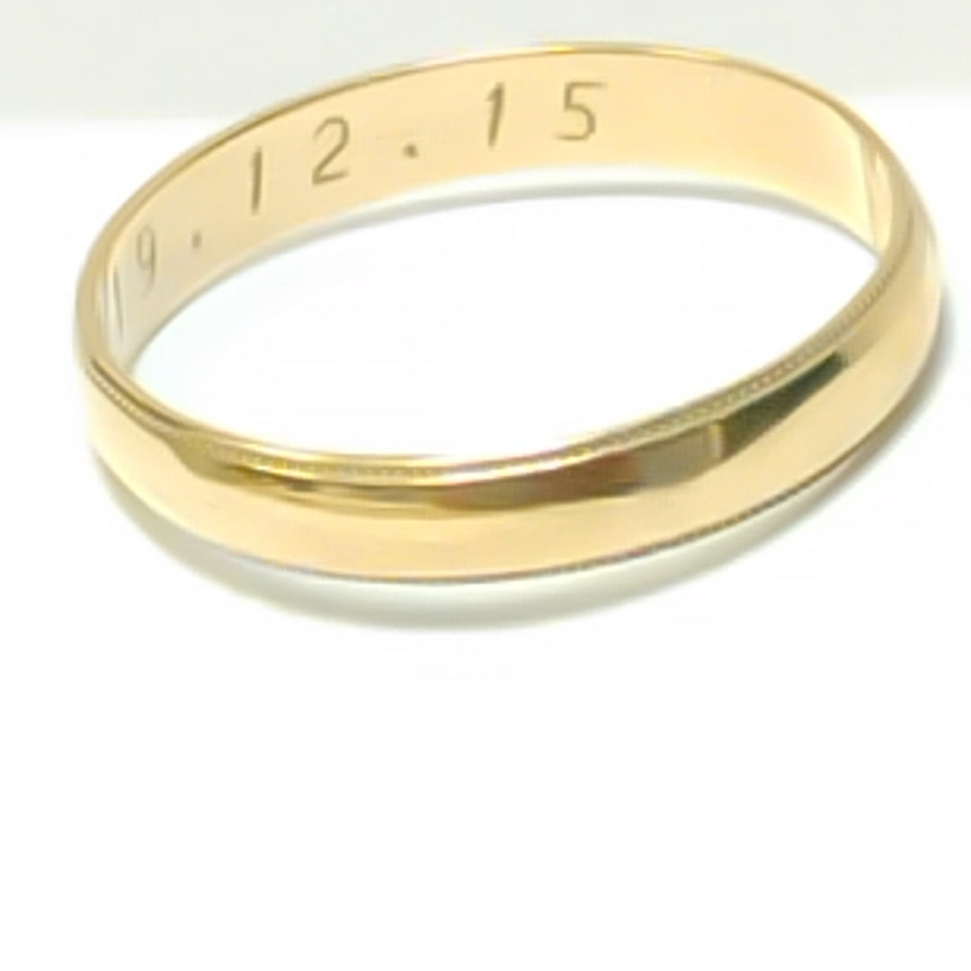 ARGOLLA ORO 14 K 2.7 GRMS (SEMINUEVO)