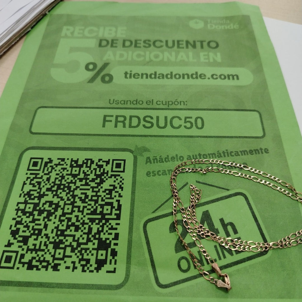 CADENA ORO 10 K 5.3 GRMS (SEMINUEVO)