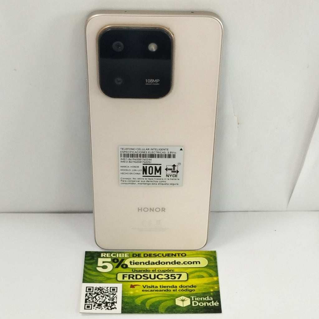 CELULAR HONOR X7D LGN-LX3 (2025) 256 GB 8 GB RAM (SEMINUEVO)