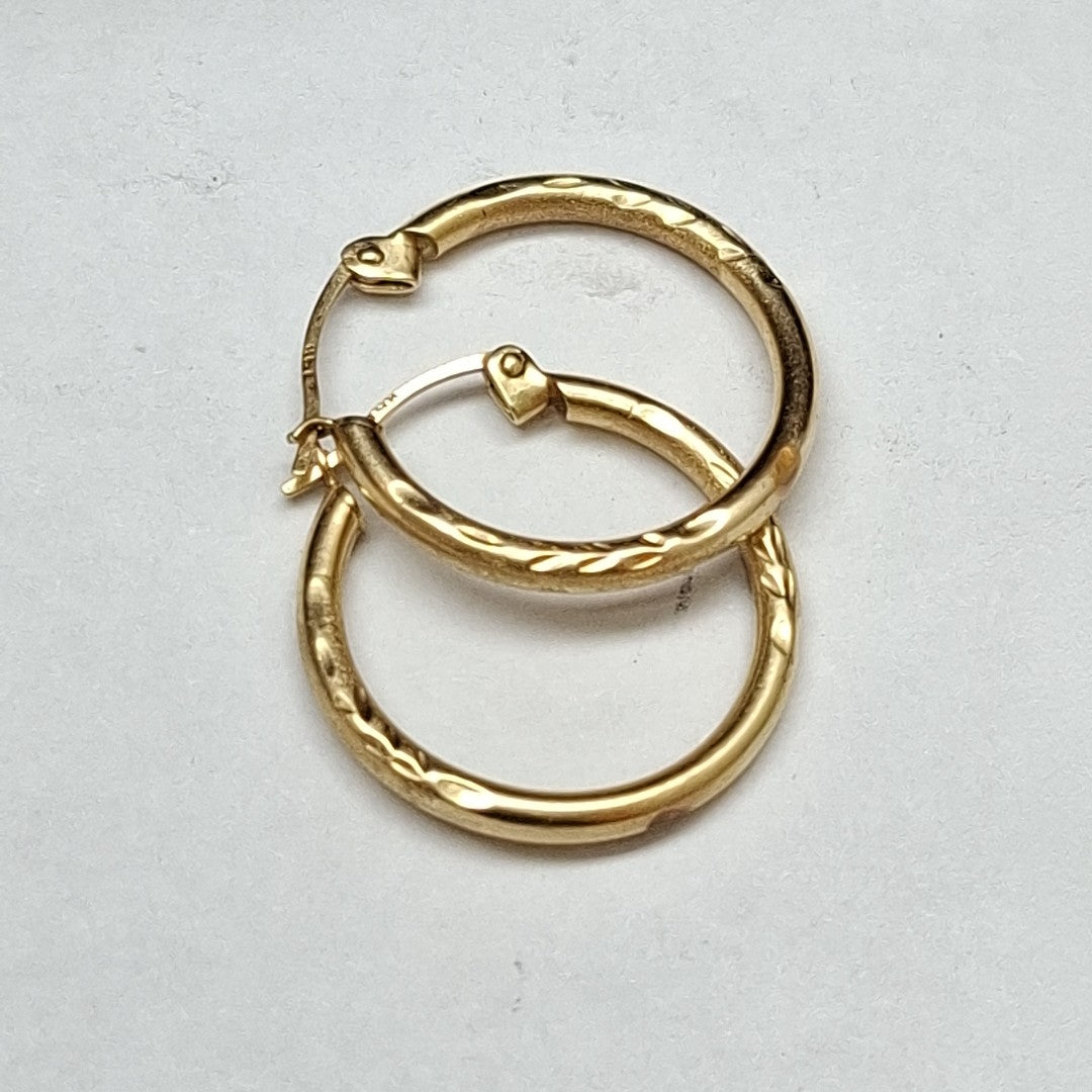 ARRACADAS PAR ORO 10 K 1,80 GRMS (SEMINUEVO)