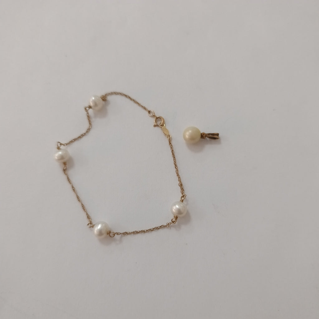 DIJE,PULSERA ORO 14 K 1,90 GRMS (SEMINUEVO)