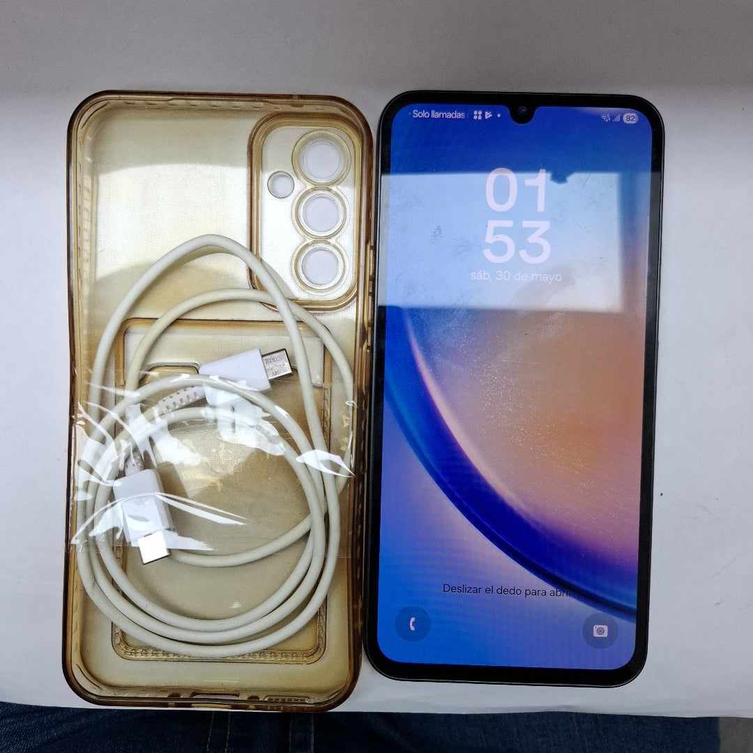 CELULAR SAMSUNG GALAXY A34 5G SM-A346M/N 128 GB 6 GB RAM (SEMINUEVO)