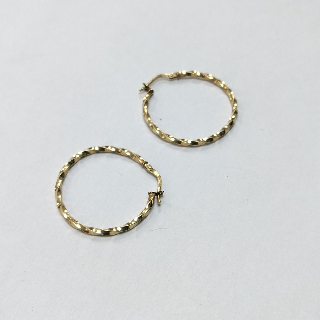 ARRACADAS PAR ORO 14 K 1.3 GRMS (SEMINUEVO)