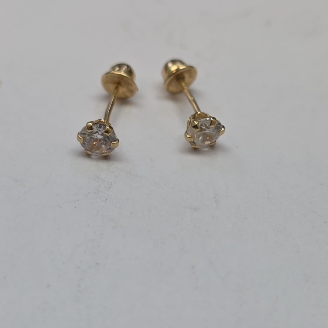 BROQUELES PAR ORO 14 K 0.3 GRMS (SEMINUEVO)