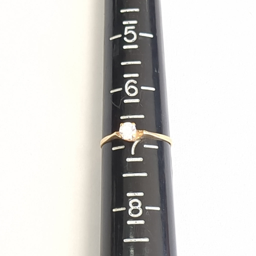 ANILLO ORO 10 K 1,10 GRMS (SEMINUEVO)