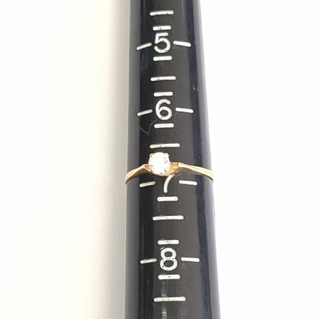 ANILLO ORO 10 K 1,10 GRMS (SEMINUEVO)