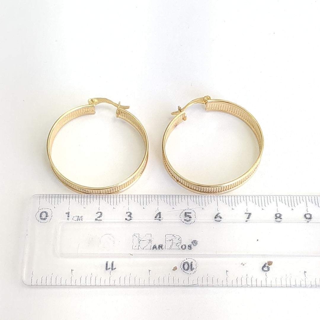 ARRACADAS PAR ORO 10 K 5,90 GRMS (SEMINUEVO)