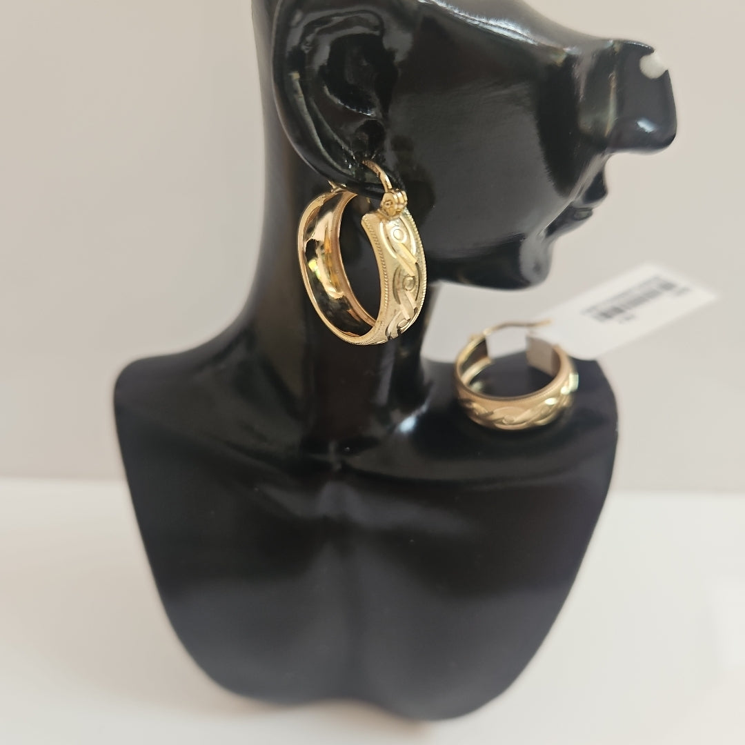 ARETES ARRACADAS ORO 10K 2.6 GR (NUEVO)