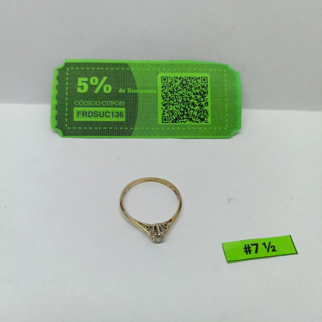 ANILLITO ORO 10 K 1.3 GRMS (SEMINUEVO)