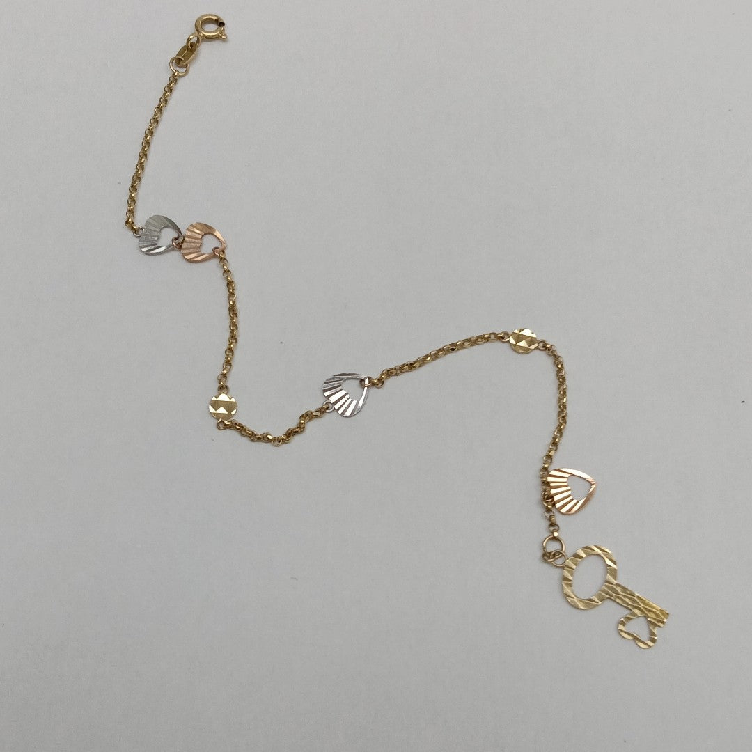 PULSERA ORO 14 K 2.1 GRMS (SEMINUEVO)