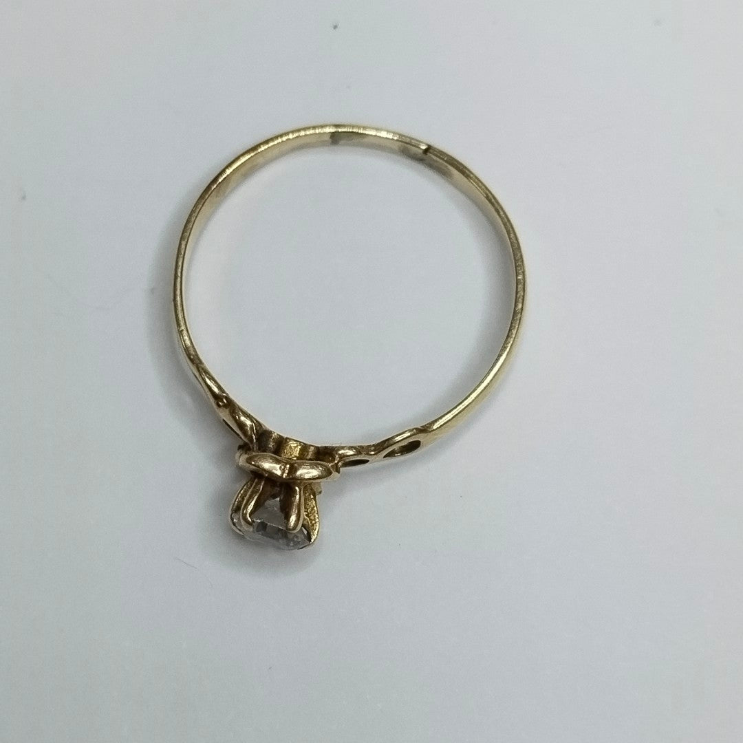SOLITARIO ORO 10 K 1.5 GRMS (SEMINUEVO)