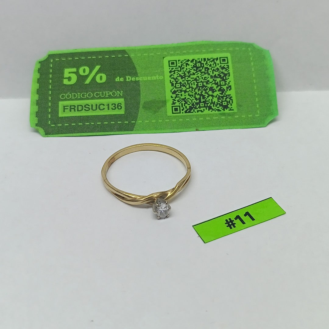 ANILLITO ORO 14 K 2.3 GRMS (SEMINUEVO)