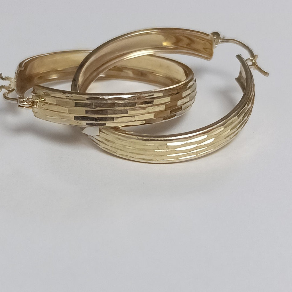 ARRACADAS PAR ORO 10 K 4.3 GRMS (SEMINUEVO)