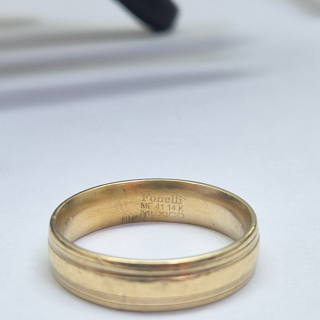 ARGOLLA ORO 14 K 4 GRMS (SEMINUEVO)