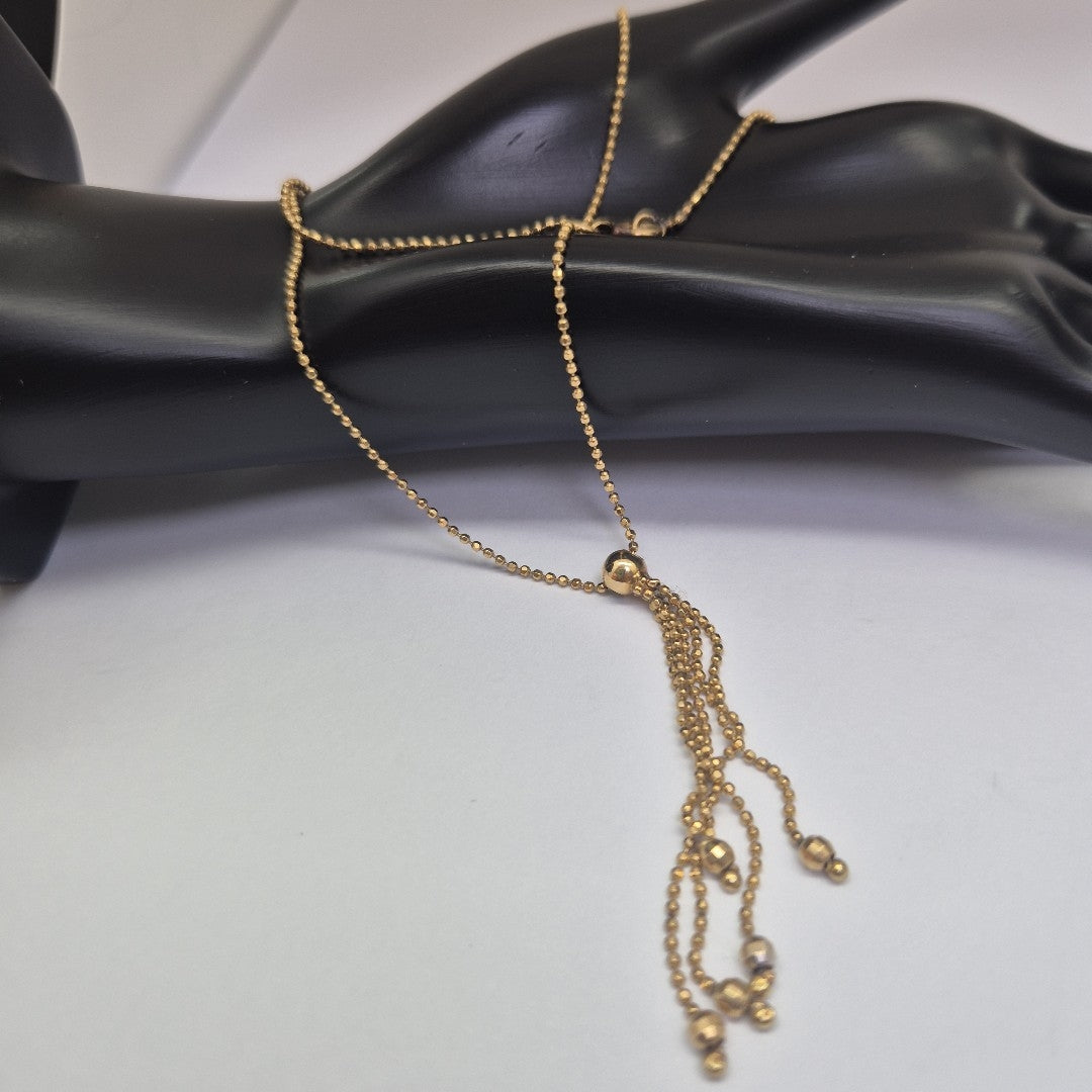 GARGANTILLA ORO 14 K 4.2 GRMS (SEMINUEVO)