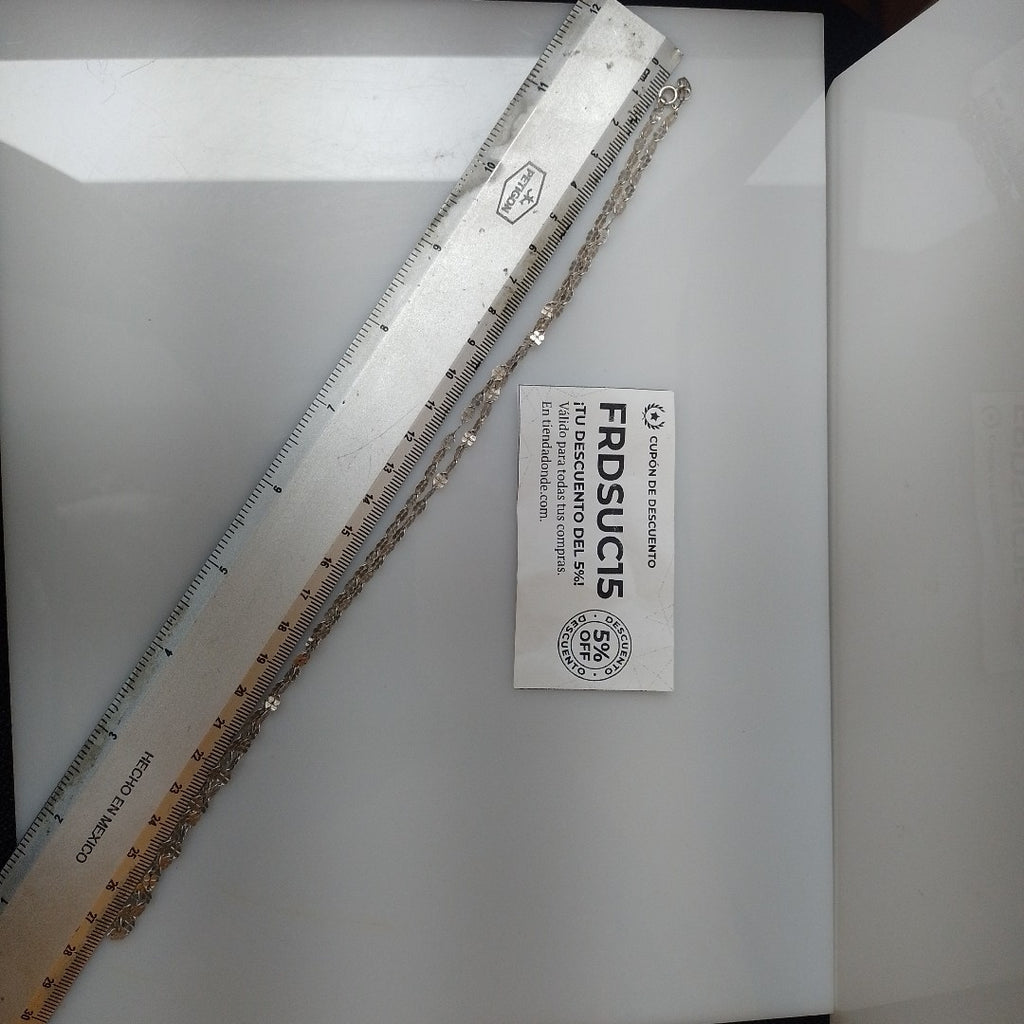 CADENA PLATA 3,20 GRMS (SEMINUEVO)