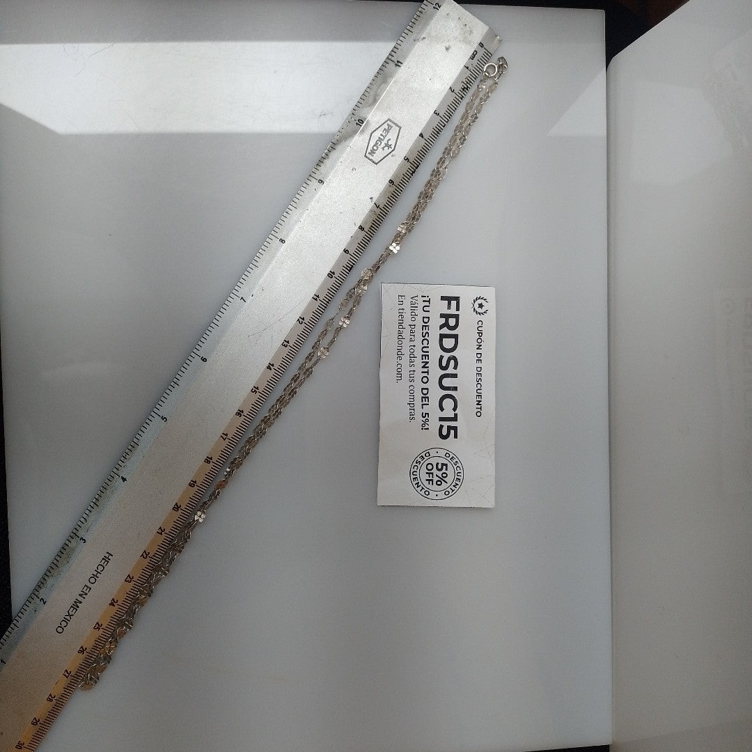 CADENA PLATA 3,20 GRMS (SEMINUEVO)