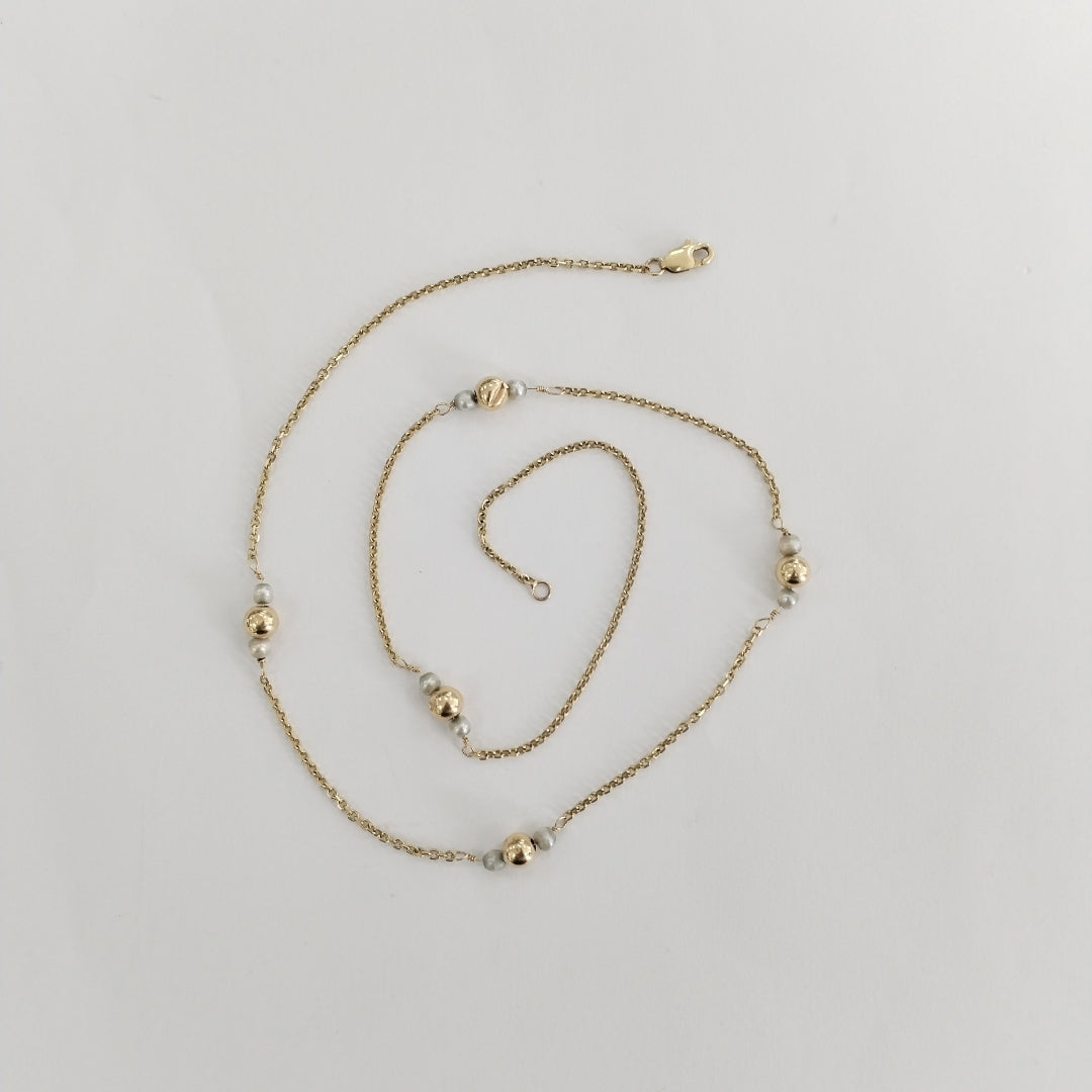 GARGANTILLA ORO 14 K 2.9 GRMS (SEMINUEVO)