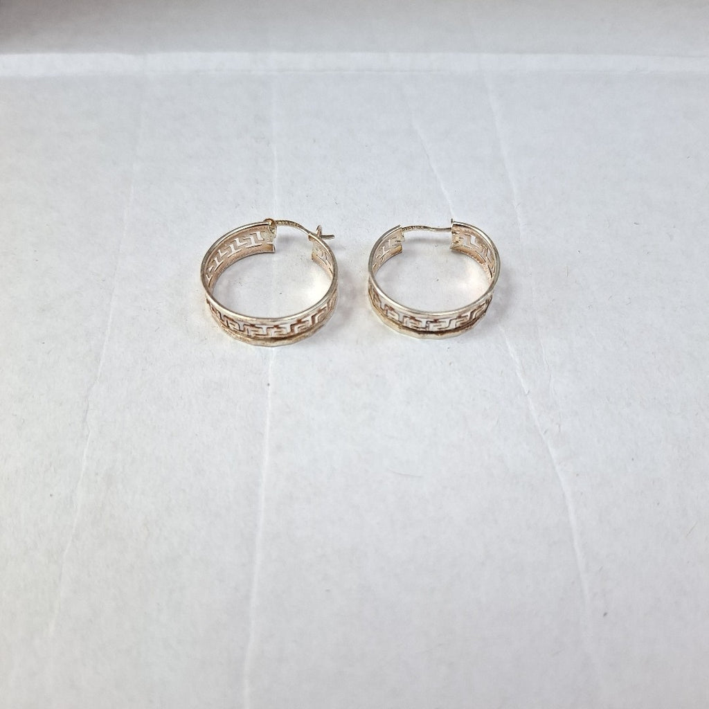 ARRACADAS PAR PLATA 12.8 GRMS (SEMINUEVO)