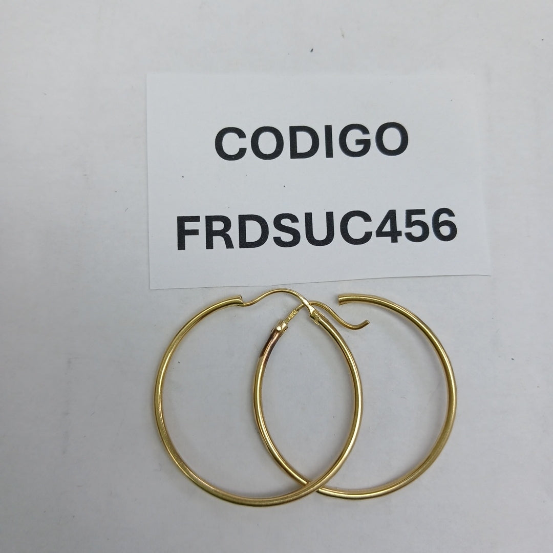 ARRACADAS PAR ORO 10 K 1.2 GRMS (SEMINUEVO)