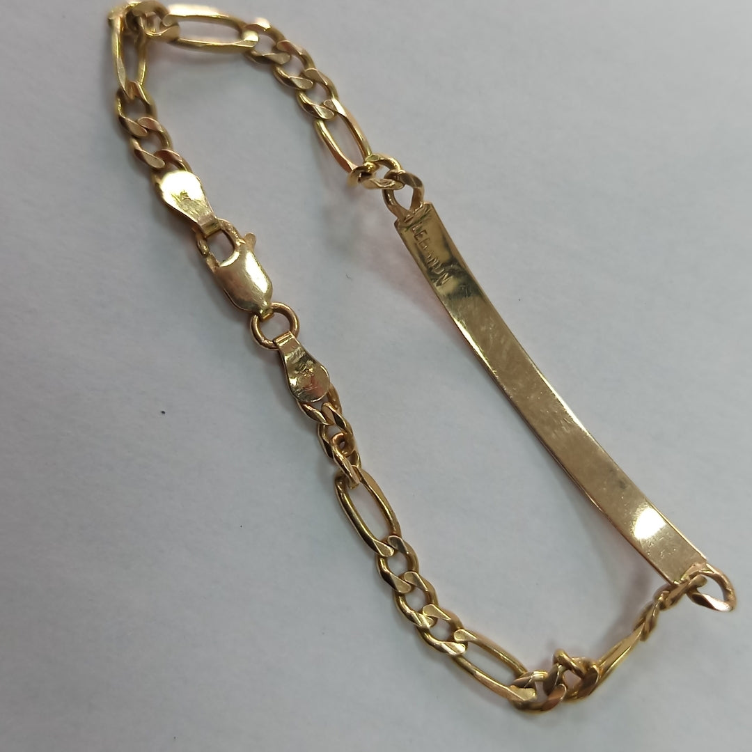 ESCLAVA ORO 14 K 4.8 GRMS (SEMINUEVO)