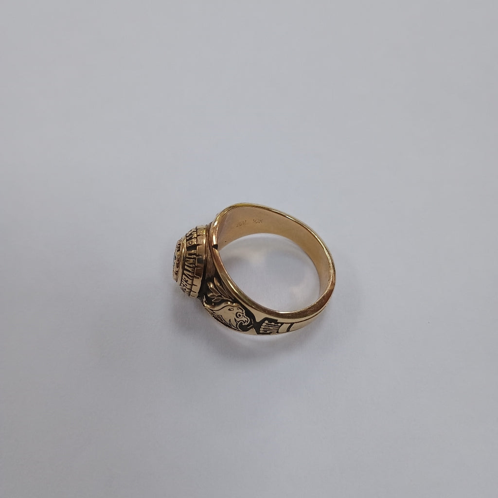 ANILLO DE GRADUACIÓN ORO 10 K 9,30 GRMS (SEMINUEVO)