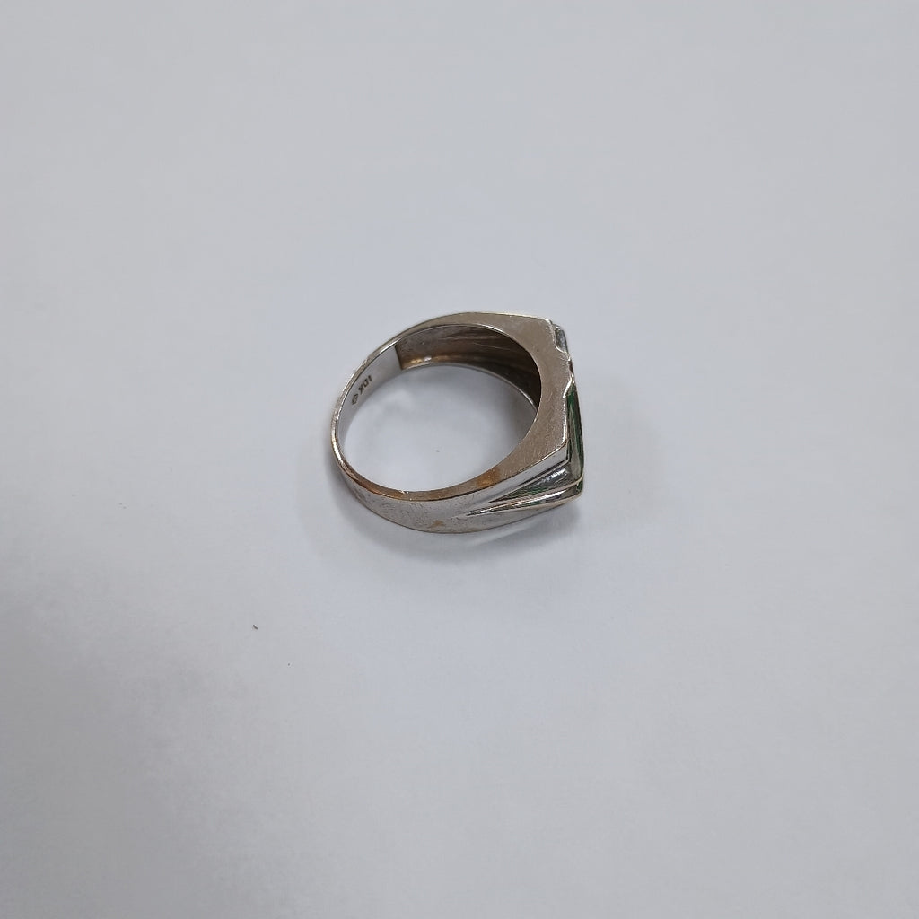 ANILLO ORO BLANCO 10 K 4,20 GRMS (SEMINUEVO)
