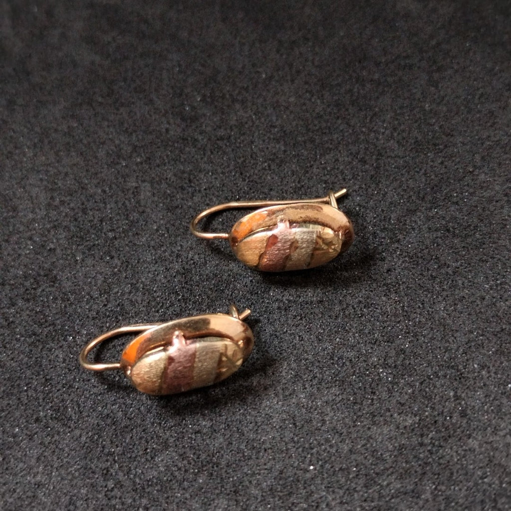 ARETES PAR ORO 10 K 1,80 GRMS (SEMINUEVO)